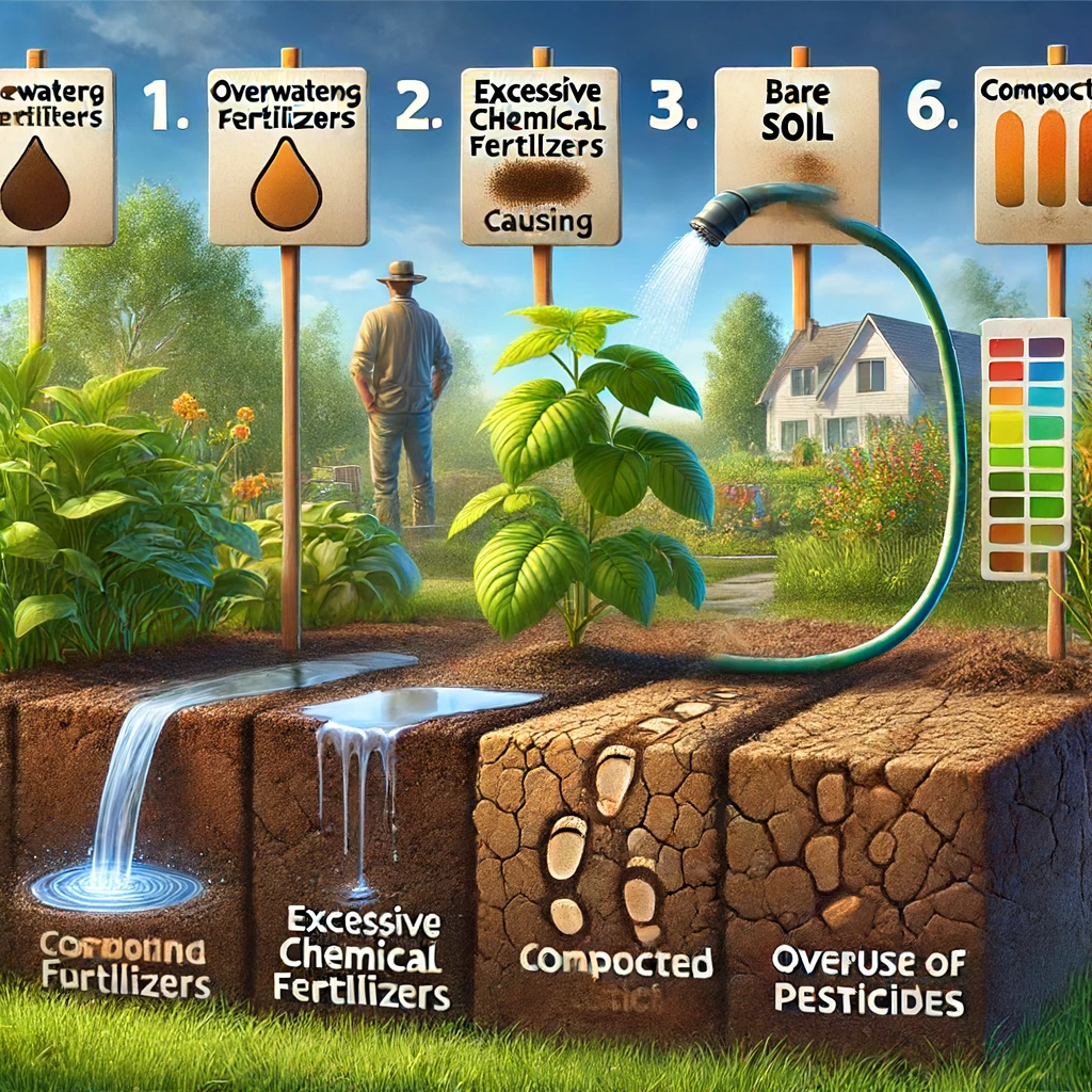 6 Common Mistakes That Ruin Your Garden Soil