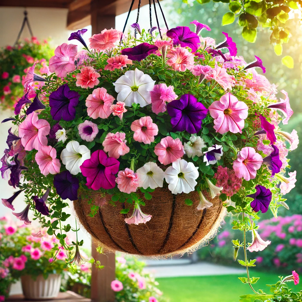 Caring for Hanging Petunia Plants: Tips for Vibrant Baskets