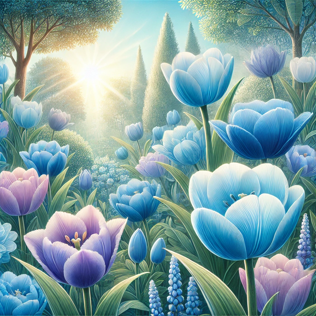 Blue Tulips: The Myth, The Legend, and The Reality