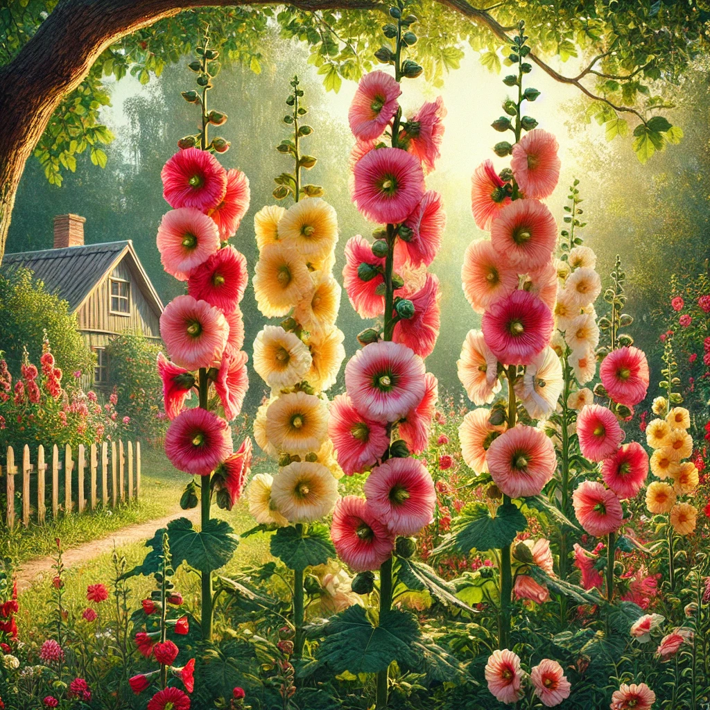 Double Hollyhocks: A Comprehensive Guide to Cultivation and Care