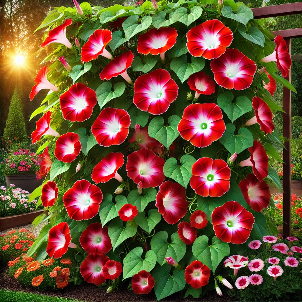 Growing and Caring for Red Picotee Morning Glory: A Comprehensive Guide